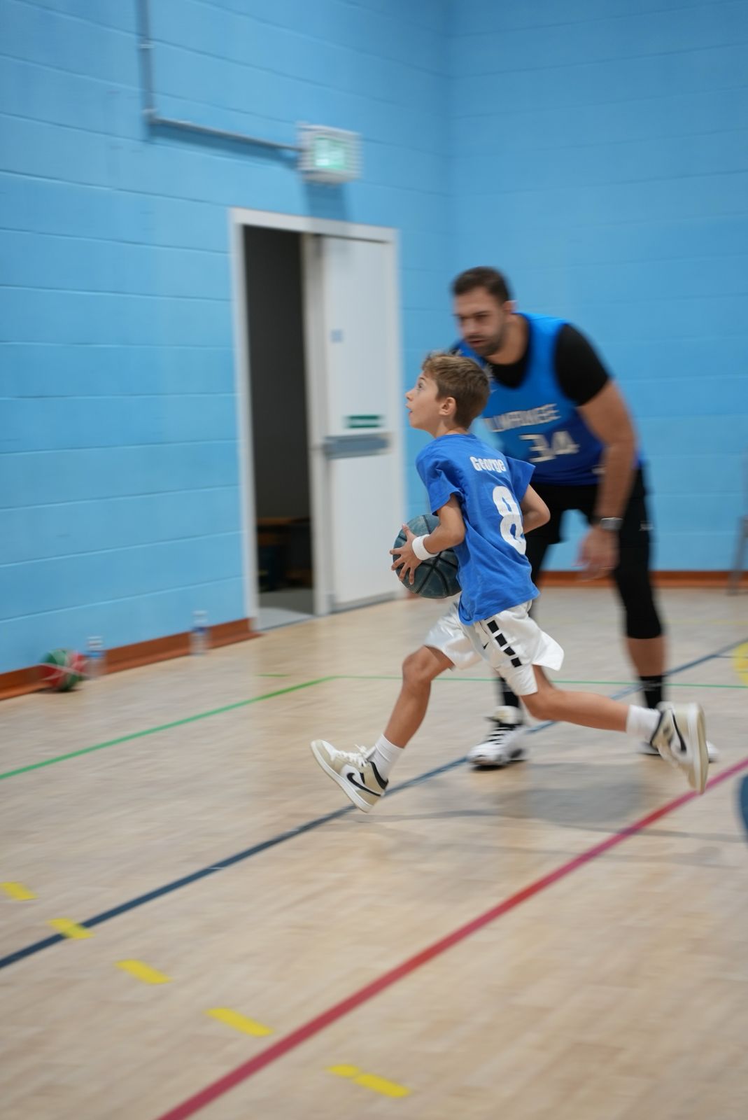 One-to-one training with a London Bulls coach and player